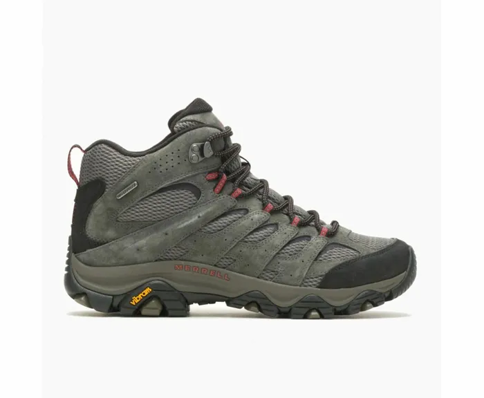 MERRELL Boots Men Moab 3 Mid Waterproof Wide Width Beluga