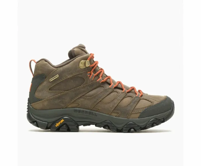 MERRELL Boots Men Moab 3 Prime Mid Waterproof Canteen