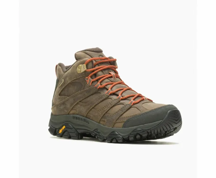 MERRELL Boots Men Moab 3 Prime Mid Waterproof Canteen