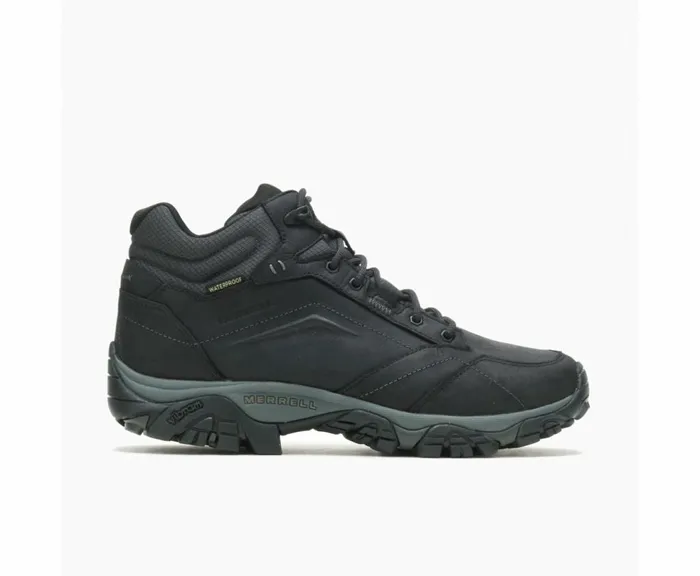 MERRELL Boots Men Moab Adventure Mid Waterproof Black