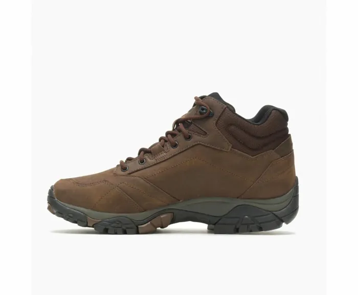 MERRELL Boots Men Moab Adventure Mid Waterproof Wide Width Dark Earth MERRELL Boots Men Moab Adventure Mid Waterproof Wide Width Dark Earth
