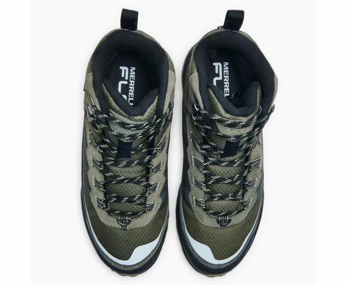 MERRELL Boots Men Moab Speed Thermo Mid Waterproof Olive MERRELL Boots Men Moab Speed Thermo Mid Waterproof Olive