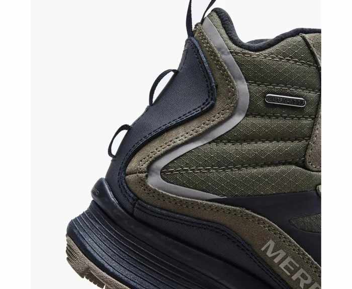 MERRELL Boots Men Moab Speed Thermo Mid Waterproof Olive MERRELL Boots Men Moab Speed Thermo Mid Waterproof Olive