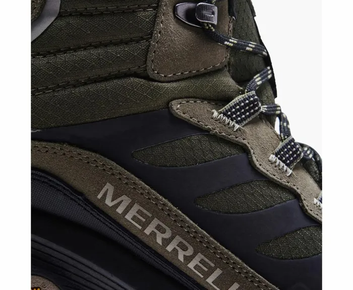 MERRELL Boots Men Moab Speed Thermo Mid Waterproof Olive MERRELL Boots Men Moab Speed Thermo Mid Waterproof Olive