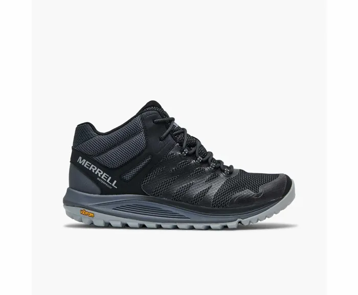MERRELL Boots Men Nova 2 Mid Waterproof Wide Width Black