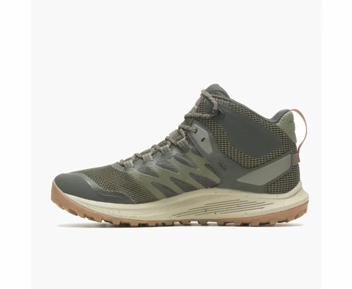 MERRELL Boots Men Nova 3 Mid GORETEX Olive MERRELL Boots Men Nova 3 Mid GORETEX Olive