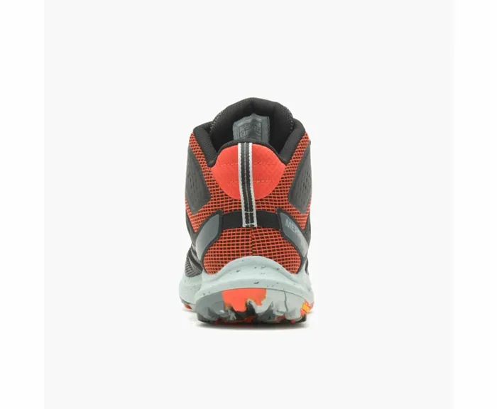 MERRELL Boots Men Nova 3 Mid GORETEX Wide Width Blacktangerine MERRELL Boots Men Nova 3 Mid GORETEX Wide Width Blacktangerine
