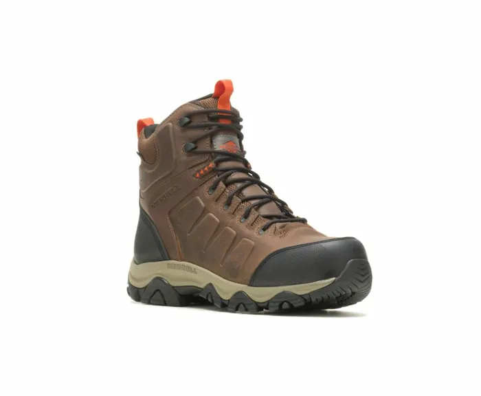 MERRELL Boots Men Phaserbound 2 Mid Waterproof Carbon Fiber Earthorange MERRELL Boots Men Phaserbound 2 Mid Waterproof Carbon Fiber Earthorange