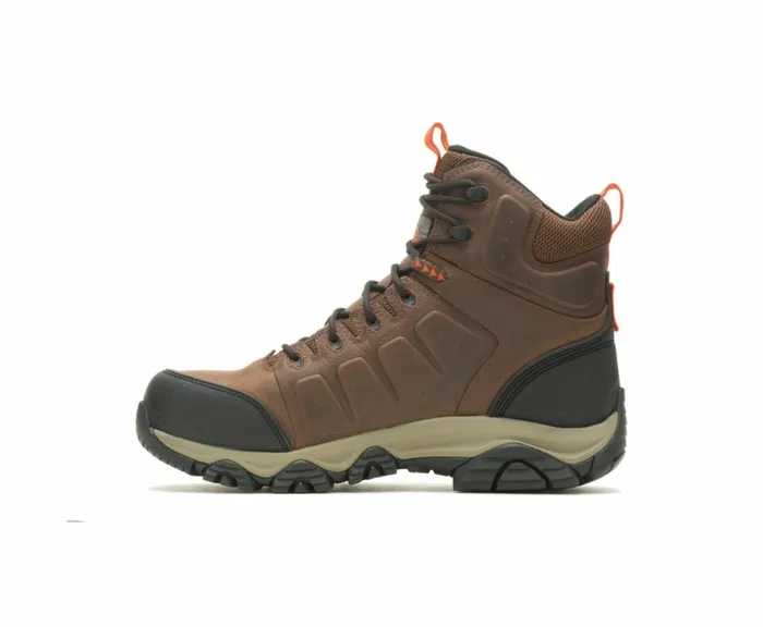 MERRELL Boots Men Phaserbound 2 Mid Waterproof Carbon Fiber Earthorange MERRELL Boots Men Phaserbound 2 Mid Waterproof Carbon Fiber Earthorange