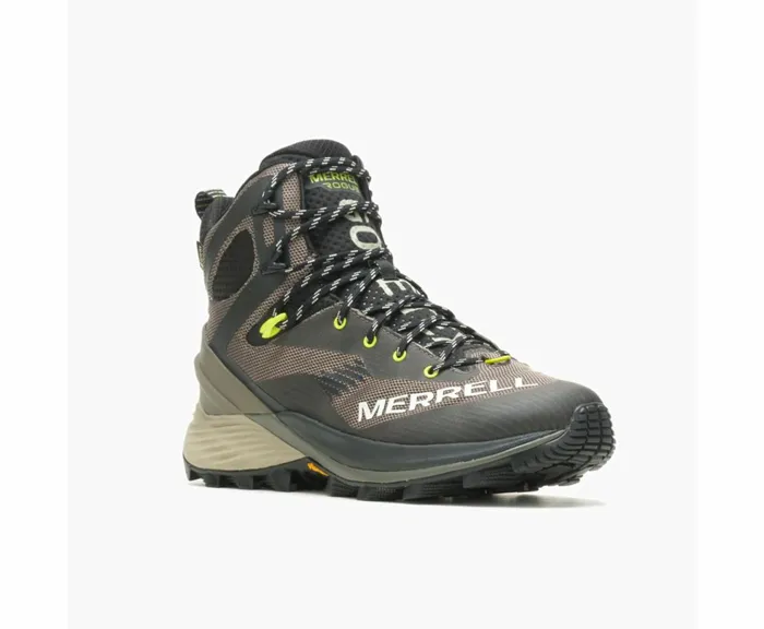 MERRELL Boots Men Rogue Hiker Mid GORETEX Boulder MERRELL Boots Men Rogue Hiker Mid GORETEX Boulder