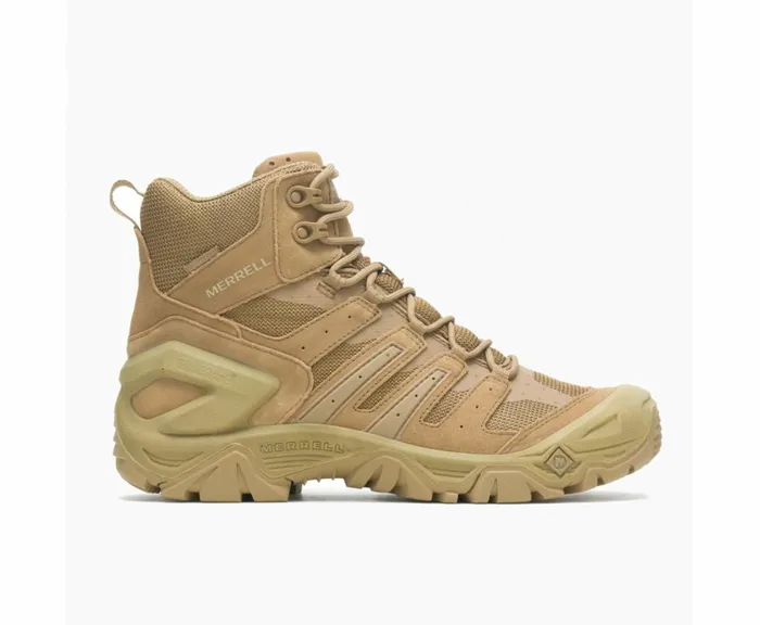 MERRELL Boots Men Strongfield Tactical 6034 Waterproof Boot Dark Coyote