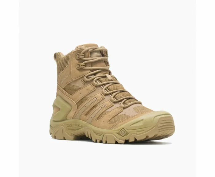 MERRELL Boots Men Strongfield Tactical 6034 Waterproof Boot Dark Coyote MERRELL Boots Men Strongfield Tactical 6034 Waterproof Boot Dark Coyote