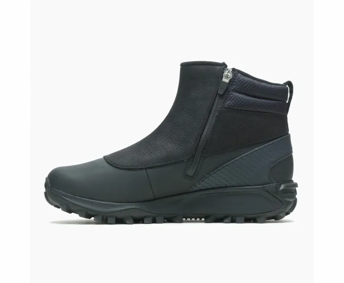 MERRELL Boots Men Thermo Kiruna Mid Zip Waterproof Blackmonument MERRELL Boots Men Thermo Kiruna Mid Zip Waterproof Blackmonument