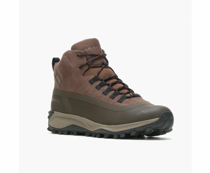 MERRELL Boots Men Thermo Snowdrift Mid Shell Waterproof Earth MERRELL Boots Men Thermo Snowdrift Mid Shell Waterproof Earth