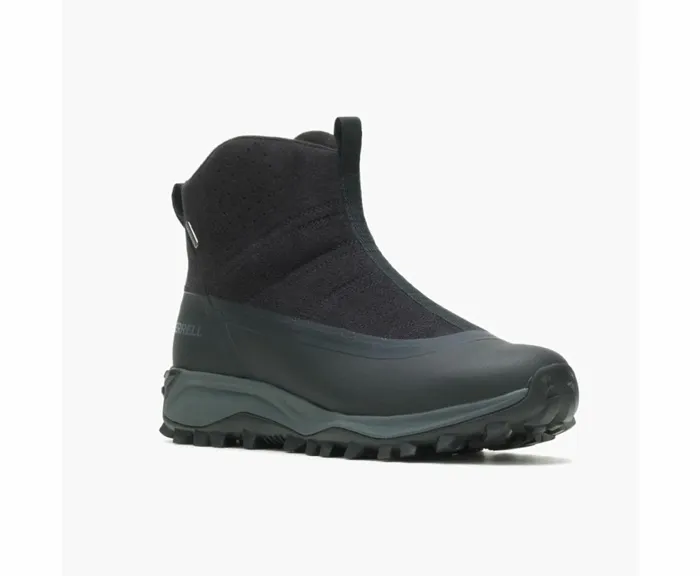 MERRELL Boots Men Thermo Snowdrift Zip Mid Shell Black MERRELL Boots Men Thermo Snowdrift Zip Mid Shell Black