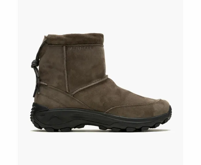 MERRELL Boots Men Winter Pull On Gunsmoke