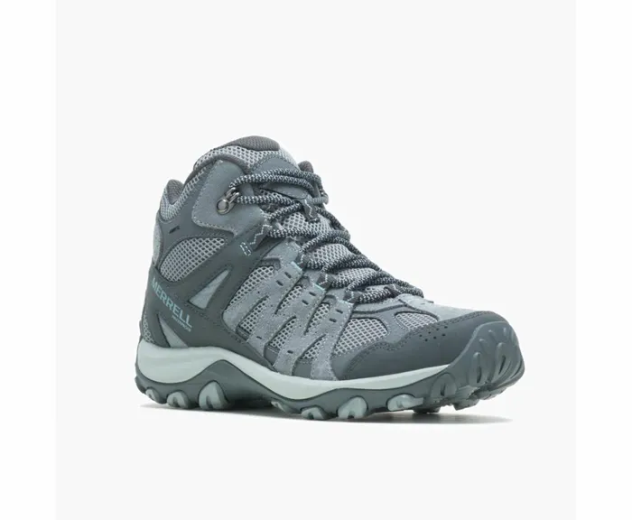 MERRELL Boots Women Accentor 3 Mid Waterproof Monument MERRELL Boots Women Accentor 3 Mid Waterproof Monument