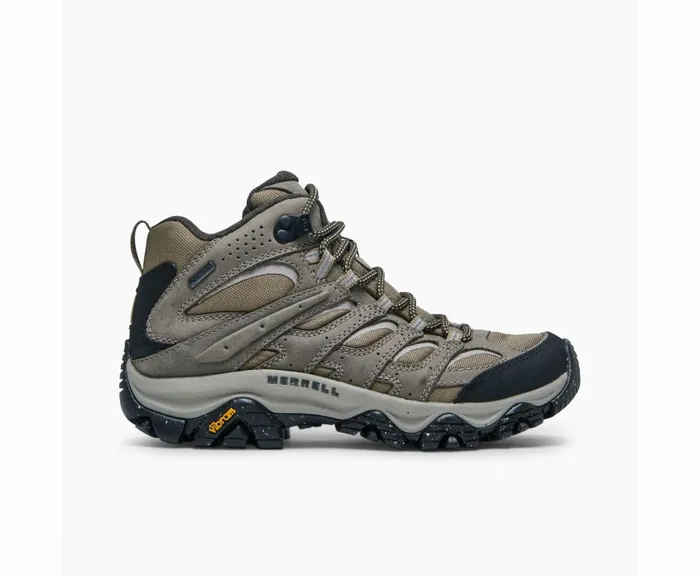 MERRELL Boots Women Moab 3 Smooth Mid GORETEX Brindle