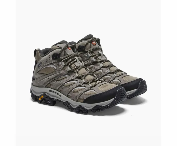 MERRELL Boots Women Moab 3 Smooth Mid GORETEX Brindle