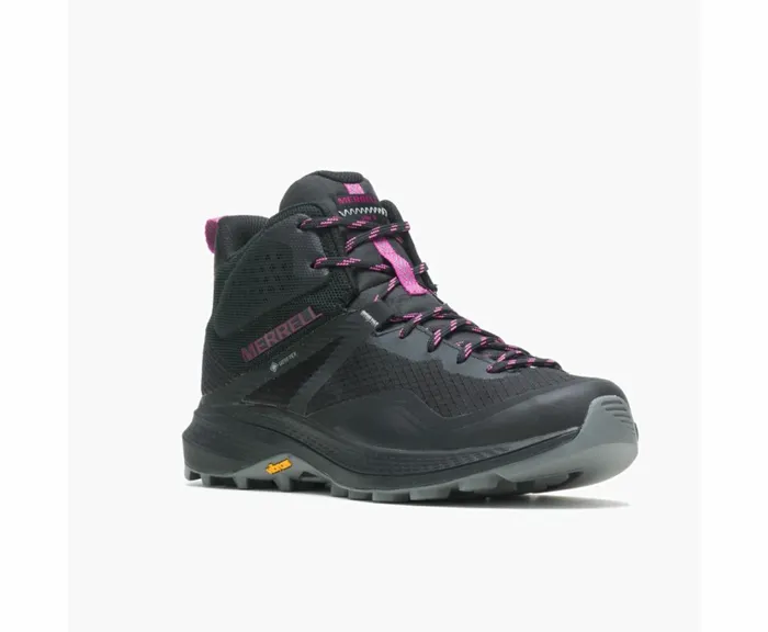 MERRELL Boots Women MQM 3 Mid GORETEX Blackfuchsia MERRELL Boots Women MQM 3 Mid GORETEX Blackfuchsia