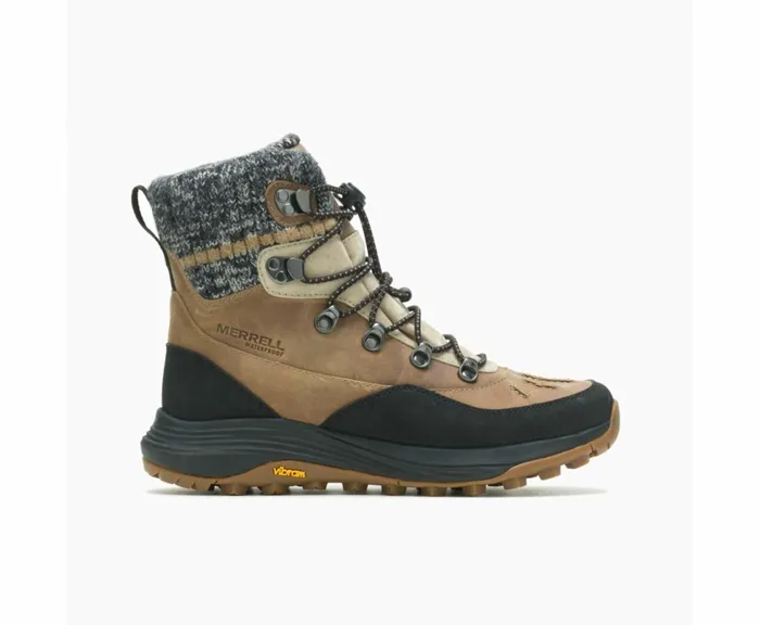 MERRELL Boots Women Siren 4 Thermo Mid Waterproof Wide Width Tobacco