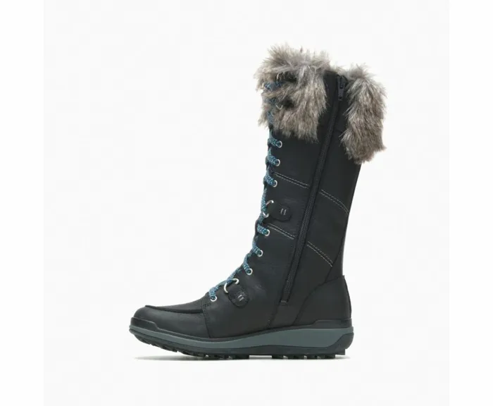 MERRELL Boots Women Snowcreek Tall Polar Waterproof Black MERRELL Boots Women Snowcreek Tall Polar Waterproof Black