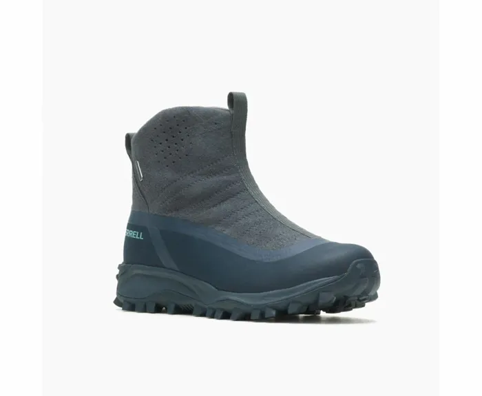 MERRELL Boots Women Thermo Snowdrift Zip Mid Shell Granite MERRELL Boots Women Thermo Snowdrift Zip Mid Shell Granite