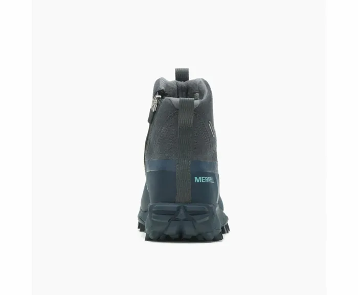 MERRELL Boots Women Thermo Snowdrift Zip Mid Shell Granite MERRELL Boots Women Thermo Snowdrift Zip Mid Shell Granite