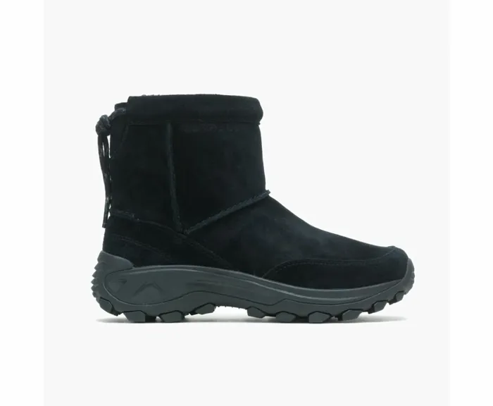 MERRELL Boots Women Winter Pull On Black