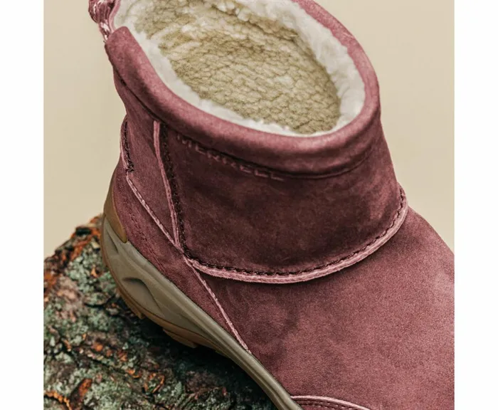 MERRELL Boots Women Winter Pull On Marron MERRELL Boots Women Winter Pull On Marron