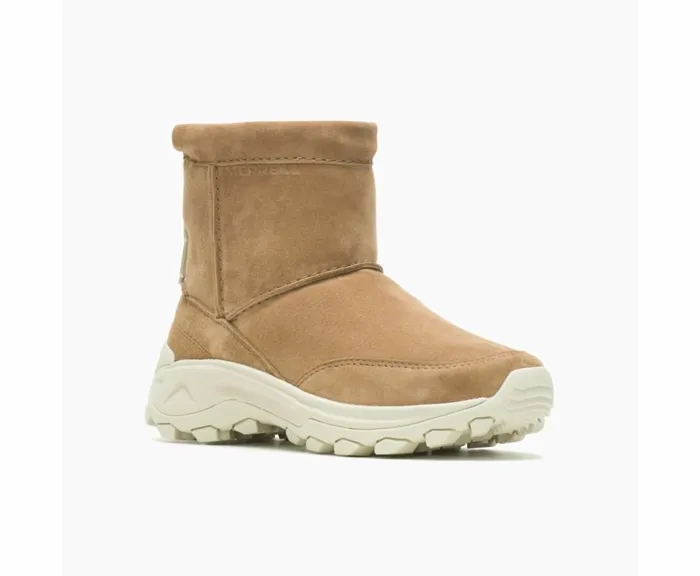 MERRELL Boots Women Winter Pull On Wide Width Camel MERRELL Boots Women Winter Pull On Wide Width Camel