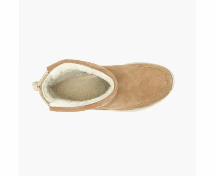 MERRELL Boots Women Winter Pull On Wide Width Camel MERRELL Boots Women Winter Pull On Wide Width Camel