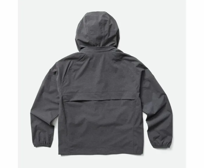 MERRELL Outerwear Women Alpine Packable Rain Shell Black Heather MERRELL Outerwear Women Alpine Packable Rain Shell Black Heather