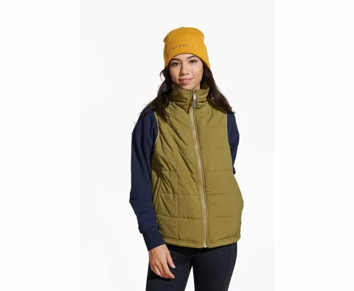 MERRELL Outerwear Women Terrain Insulated Vest Martini Olive