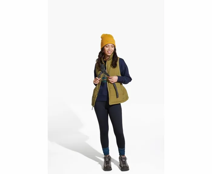 MERRELL Outerwear Women Terrain Insulated Vest Martini Olive MERRELL Outerwear Women Terrain Insulated Vest Martini Olive