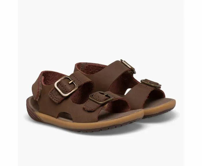 MERRELL Sandals Kids Bare Steps Sandal Brown MERRELL Sandals Kids Bare Steps Sandal Brown