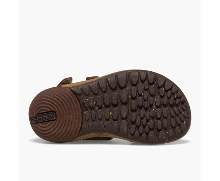 MERRELL Sandals Kids Bare Steps Sandal Brown MERRELL Sandals Kids Bare Steps Sandal Brown