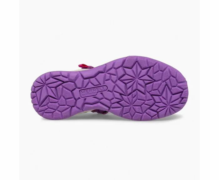 MERRELL Sandals Kids Dragonfly Sandal Purpleorange MERRELL Sandals Kids Dragonfly Sandal Purpleorange