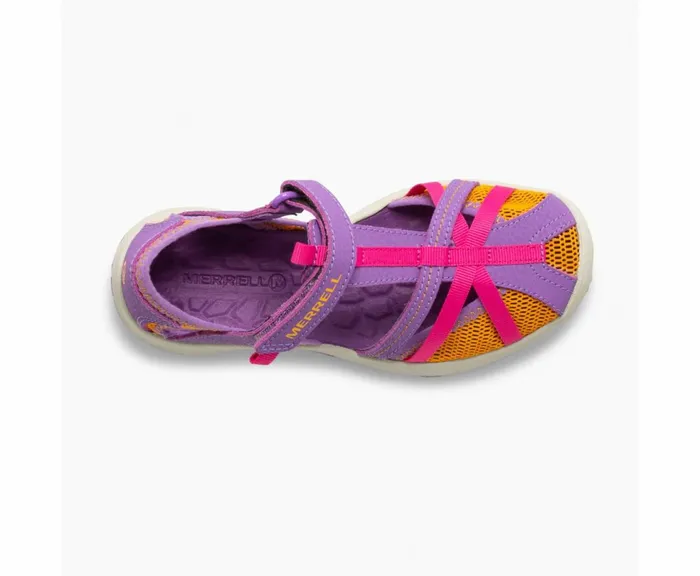 MERRELL Sandals Kids Dragonfly Sandal Purpleorange MERRELL Sandals Kids Dragonfly Sandal Purpleorange