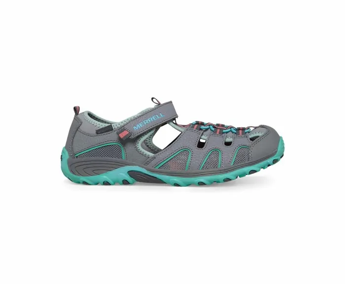 MERRELL Sandals Kids Hydro H2O Hiker Sandal Greyturquoise