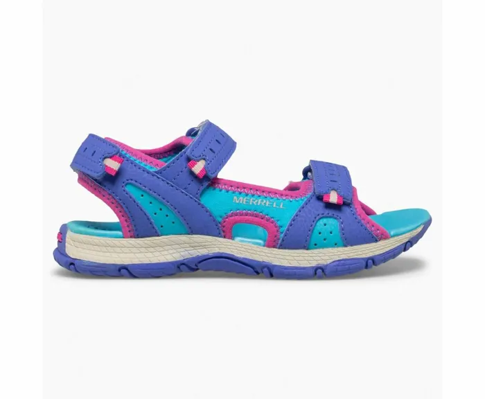 MERRELL Sandals Kids Panther Sandal 20 Turqpurple