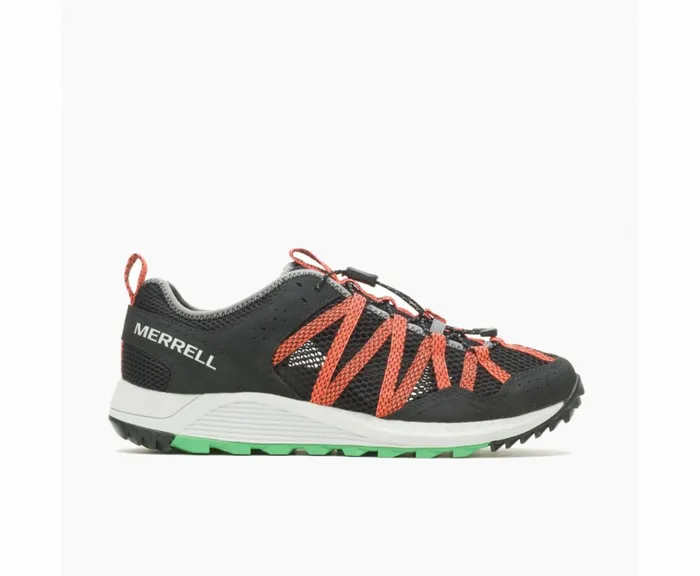 MERRELL Sandals Men Wildwood Aerosport Blacktangerine