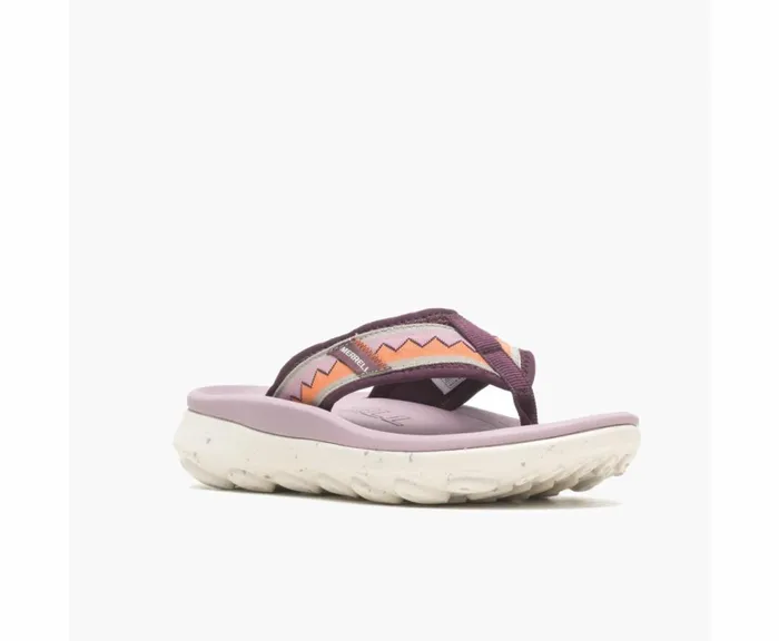 MERRELL Sandals Women Hut Ultra Flip Burgundy MERRELL Sandals Women Hut Ultra Flip Burgundy