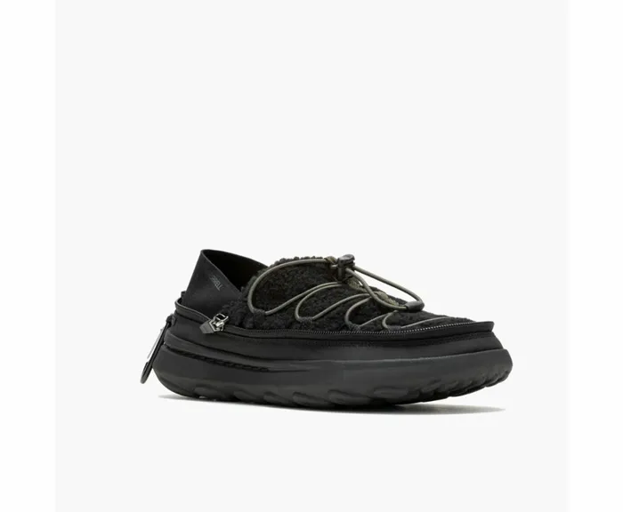 MERRELL SlipOns Men Hut Moc 2 Packable Fleece 1TRL Blackblack MERRELL SlipOns Men Hut Moc 2 Packable Fleece 1TRL Blackblack