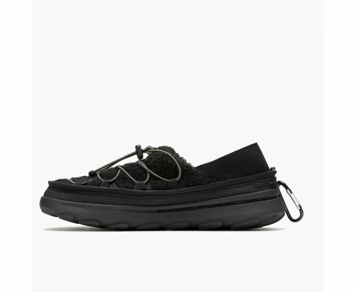 MERRELL SlipOns Men Hut Moc 2 Packable Fleece 1TRL Blackblack MERRELL SlipOns Men Hut Moc 2 Packable Fleece 1TRL Blackblack