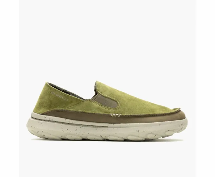 MERRELL SlipOns Men Hut Moc 2 Suede Avocado