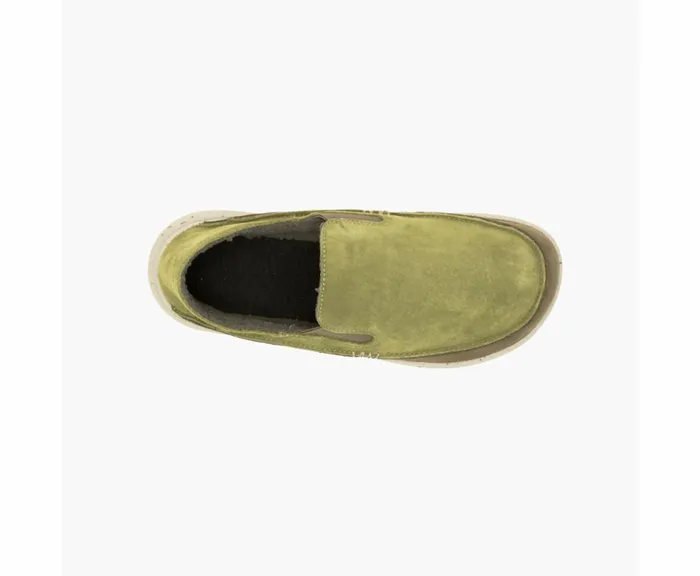 MERRELL SlipOns Men Hut Moc 2 Suede Avocado MERRELL SlipOns Men Hut Moc 2 Suede Avocado