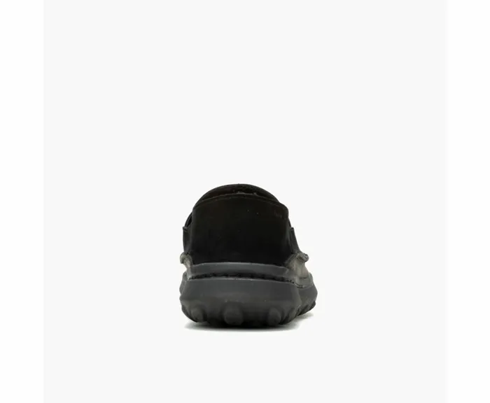 MERRELL SlipOns Men Hut Moc 2 Suede Blackraven MERRELL SlipOns Men Hut Moc 2 Suede Blackraven