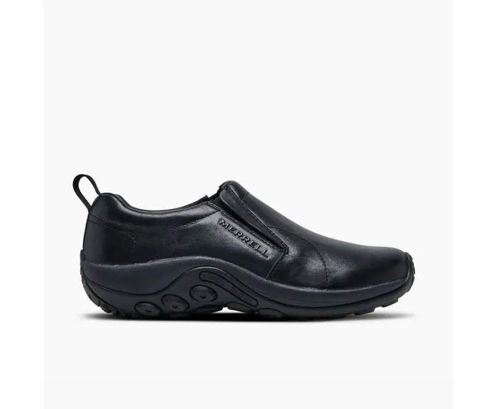 MERRELL SlipOns Men Jungle Moc Leather 2 Wide Width Midnight