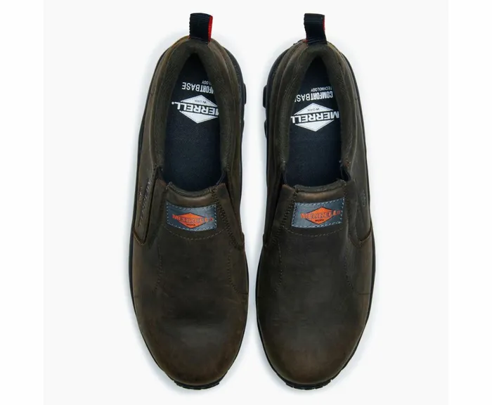 MERRELL SlipOns Men Jungle Moc Leather Comp Toe SD Work Shoe Espresso MERRELL SlipOns Men Jungle Moc Leather Comp Toe SD Work Shoe Espresso